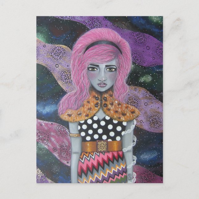 Time Traveller Postcard (Front)