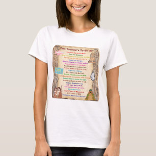 Time Traveller's To Do List T-Shirt