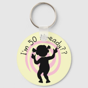 Time Warp 50 Already Tshirts and Gifts Key Ring