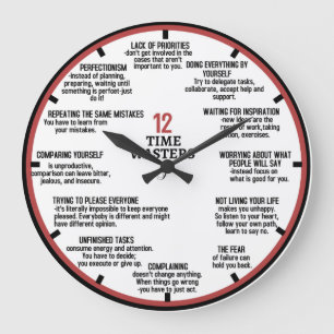 Time waster large clock