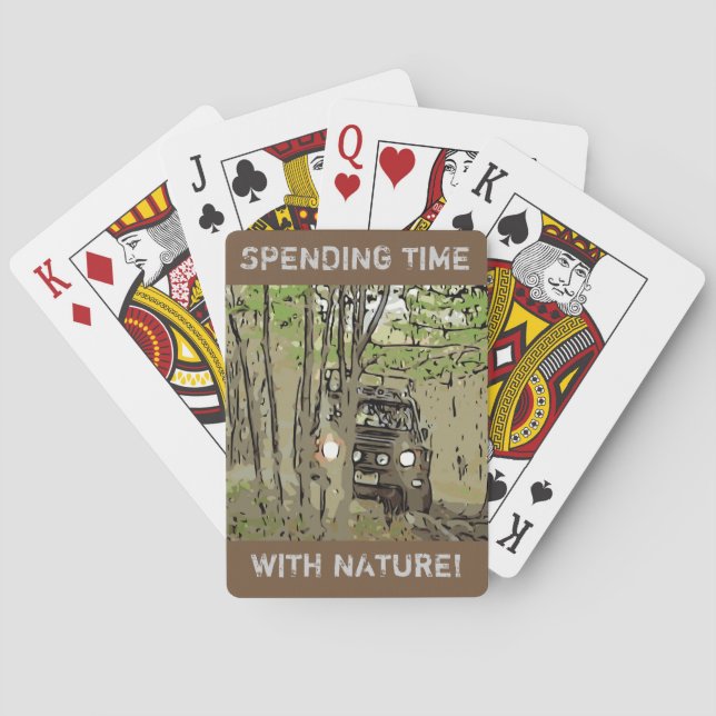 TIME WITH NATURE PLAYING CARDS (Back)