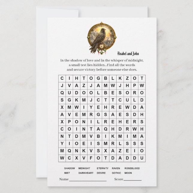 Timekeeper Raven – Gothic Clockwork  (Front)