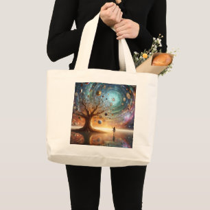 Timekeepers' Grove Large Tote Bag