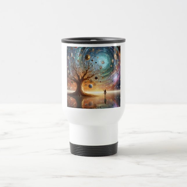 Timekeepers' Grove Travel Mug (Center)