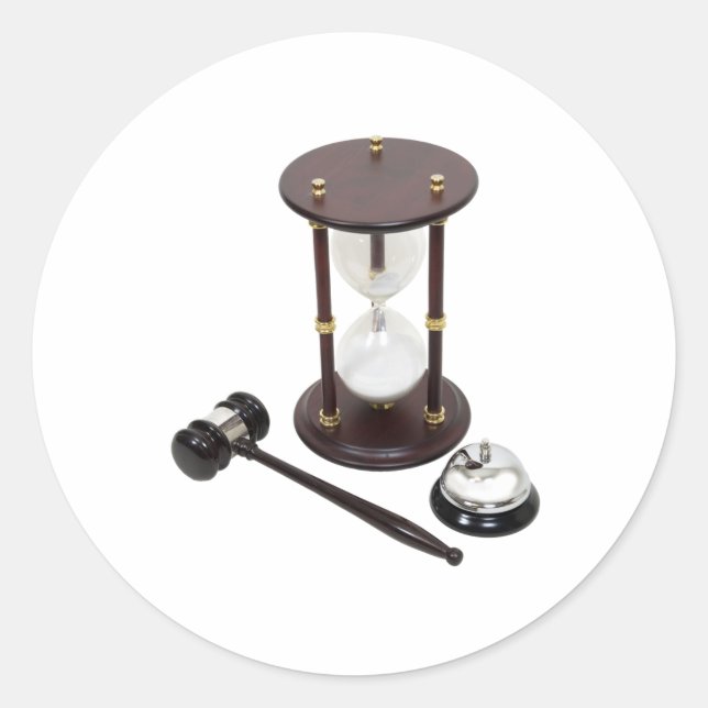 TimeLegalServices093009 Classic Round Sticker (Front)