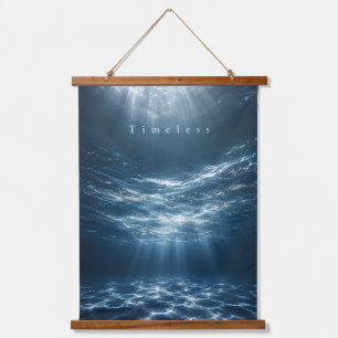 Timeless - Aesthetic of Deep Waters Hanging Tapestry