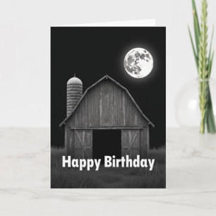 Timeless Barn Birthday Card