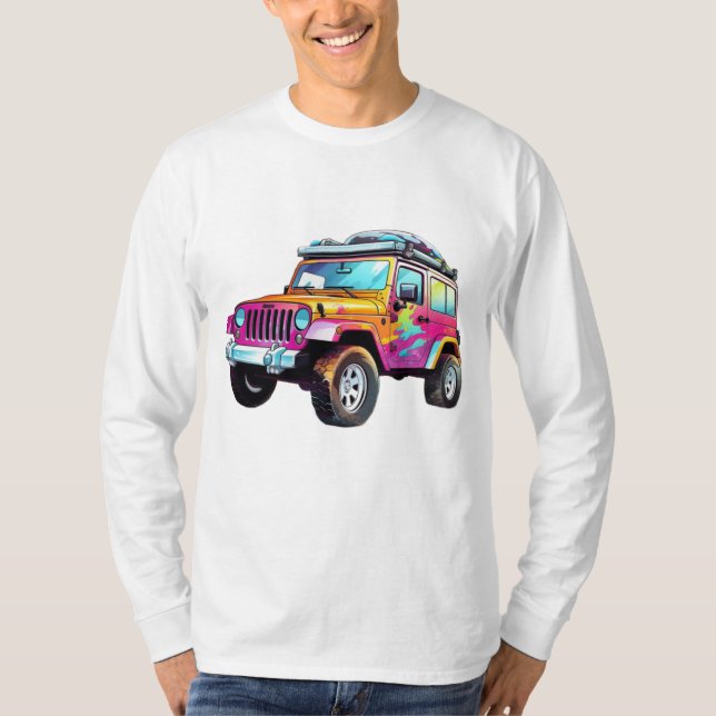 Timeless Basics: Vogue Voyage Long Sleeve T-Shirt (Front)