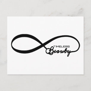 Timeless Beauty Infinite Postcard