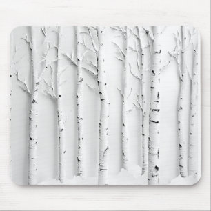 Timeless Birch Mouse Pad