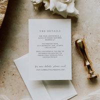 Timeless Black and White Elegant Wedding