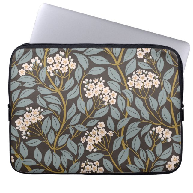 Timeless Bloom Laptop Sleeve (Front)