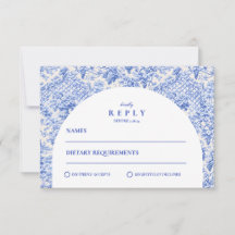 Timeless Blue White Porcelain Wedding