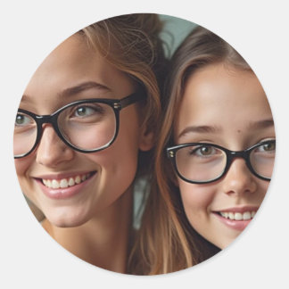 Timeless Bond Classic Round Sticker