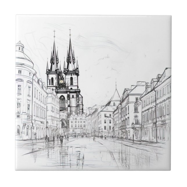  Timeless Charm of the Czech Capital Tile (Front)
