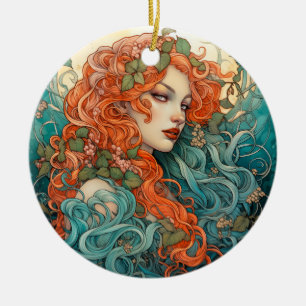 Timeless Classic, Valentine's Ceramic Tree Decoration