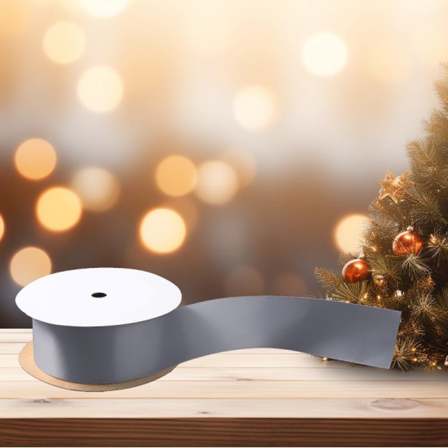 Timeless - Cool Grey Satin Ribbon (Creator Uploaded)