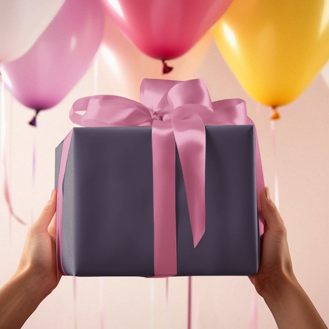 Timeless - Dark Mystic Grey Wrapping Paper (Creator Uploaded)