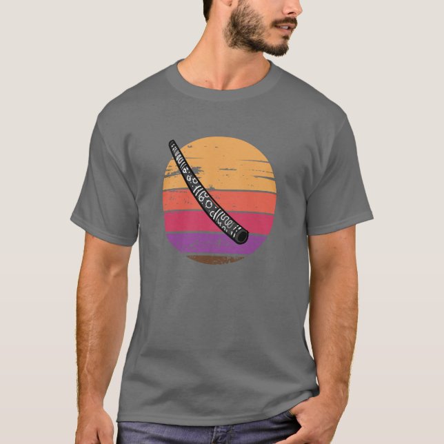Timeless Didgeridoo at Iconic Sunset T-Shirt (Front)