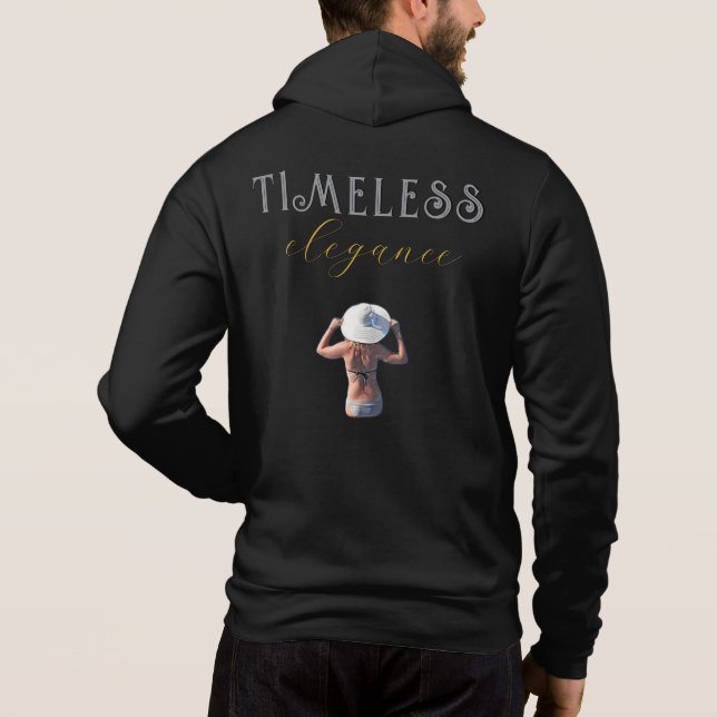Timeless Elegance  Hoodie (Back)