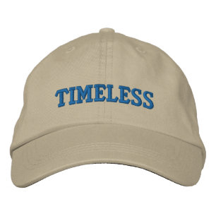 Timeless  embroidered hat