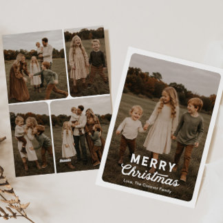 Timeless Family Photo Christmas Card