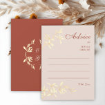 Timeless Floral Rustic Wedding  Advice Card<br><div class="desc">The timeless flower "Advice Card" captures the moments that blossom. Delicate pastel flowers suitable for any season weddings with a timeless appeal that's sure to stay in style long after the last dance. They are a great guestbook alternative for a bridal shower, engagement party, or wedding reception that allow family,...</div>