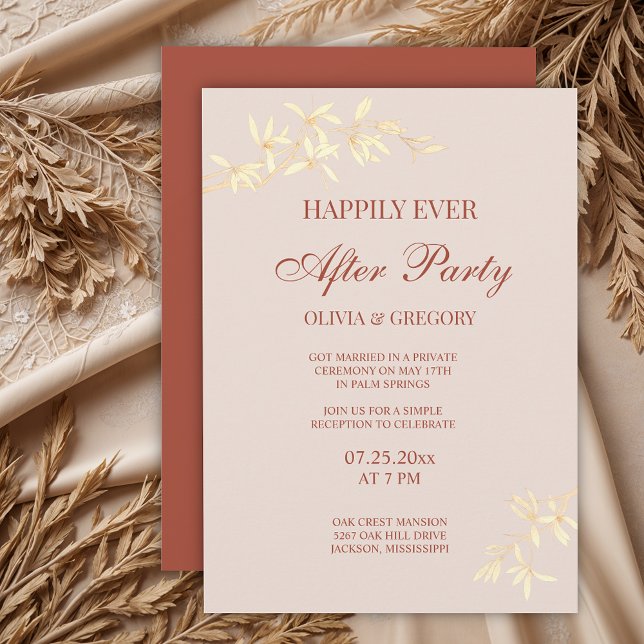Timeless Floral Rustic  Wedding Invitation (Creator Uploaded)