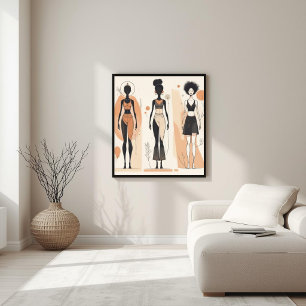 Timeless Form – Minimalist Feminine Art II Poster