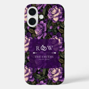 Timeless Gardenias Inspired Botanical Wedding iPhone 16 Case