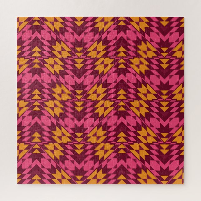 Timeless Geometric: Seamless Pattern Jigsaw Puzzle (Vertical)