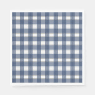 Timeless Gingham Navy Napkin