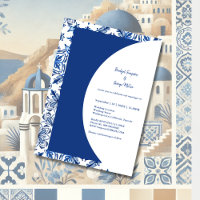Timeless Greek Blue and White Wedding