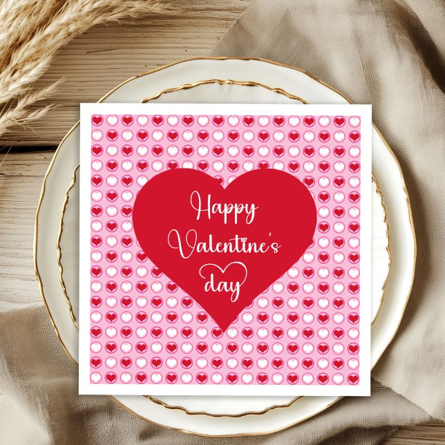 Timeless Hearts Valentine Napkins Table Decor (Timeless Hearts Valentine Napkins Table Decor)