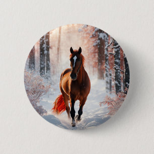 Timeless Horse Silhouette Badge