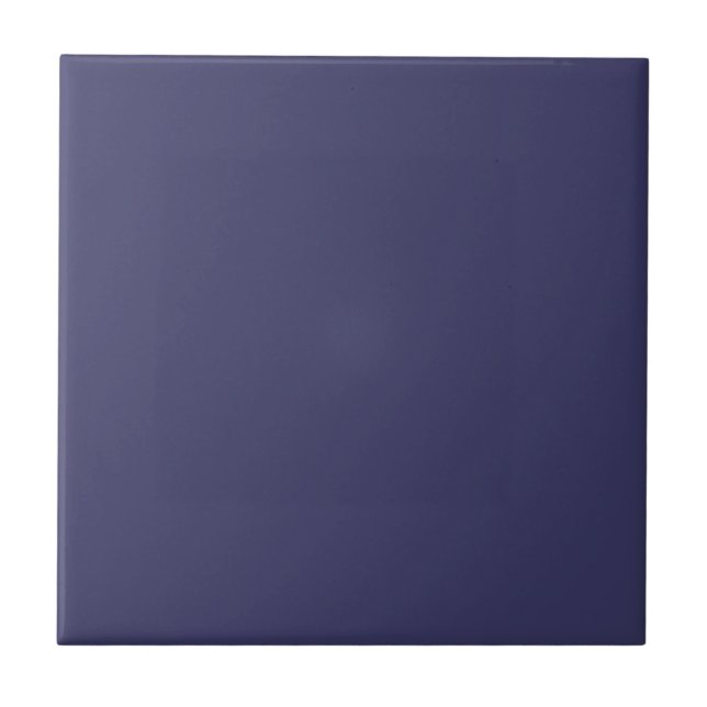 Timeless - Indigo Blue Ceramic Tile (Front)