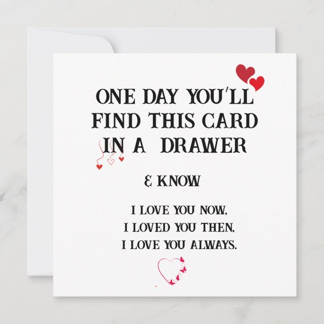 Timeless Love: A Keepsake Card for Every Occasion  (Front)