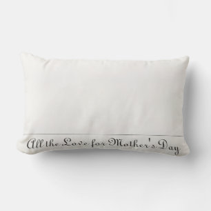 Timeless Love Between Mother and Daughter Lumbar Cushion