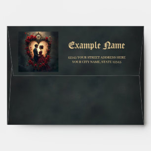 Timeless Love –Victorian Gothic Wedding Collection Envelope