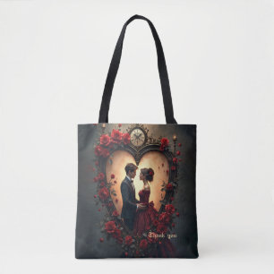 Timeless Love –Victorian Gothic Wedding Collection Tote Bag