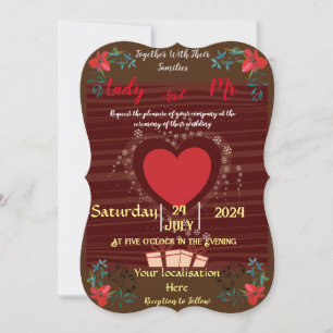 "Timeless Love: Your Perfect Wedding Invitations!"