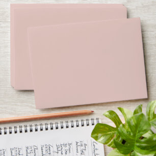 Timeless - Minimalist Rosy Beige Envelope