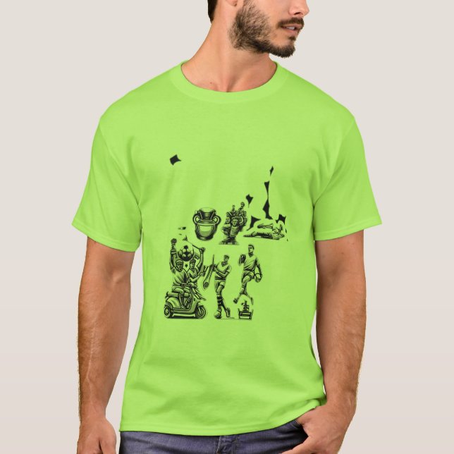 Timeless Moments: Sports Legacy Collection" T-Shirt (Front)