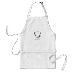 Timeless Monogrammed Gift for New Adventures Standard Apron