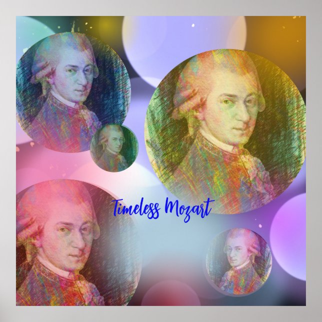 Timeless Mozart Poster (Front)