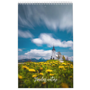 Timeless nature landscape photo calendar
