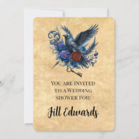 Timeless Nocturne: Raven Bridal Shower