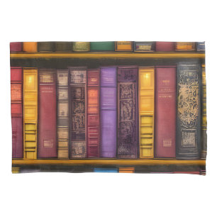 Timeless Old Books On Shelf Pillowcase