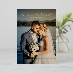 Timeless Photo Elegant Newlywed Christmas