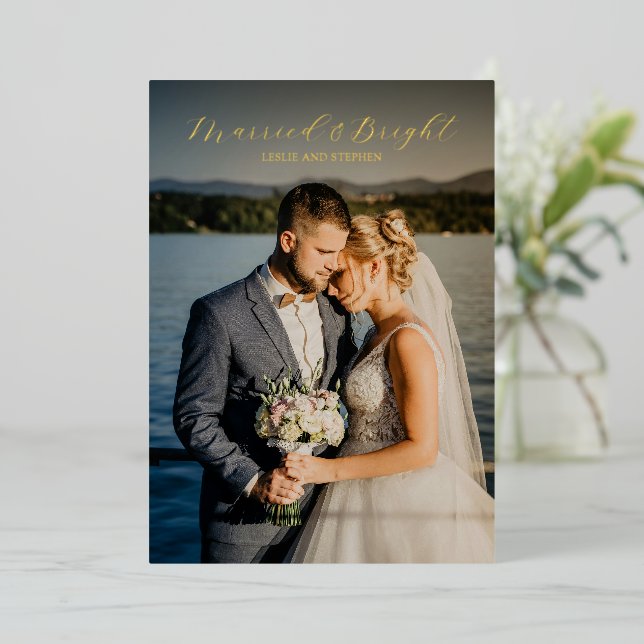 Timeless Photo Elegant Newlywed Christmas (Standing Front)